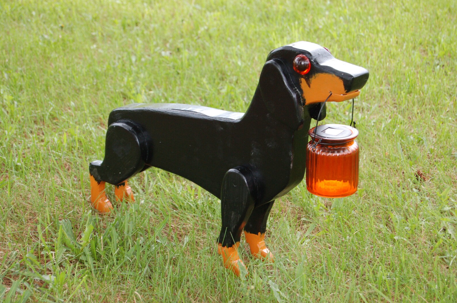 Dachshund Solar Light / Garden Light/ Solar Light Dog / Dachshund Dog
