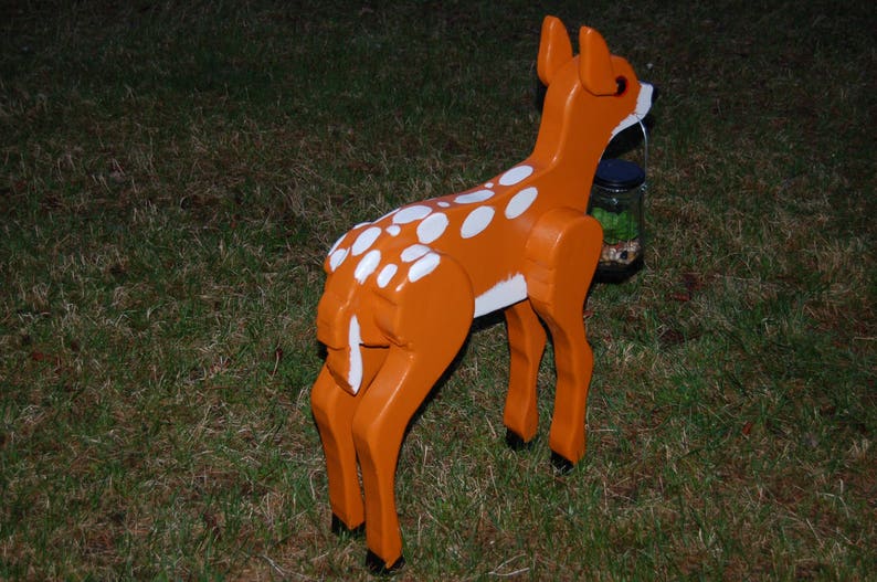Deer Solar Light Deer Solar Light Deer Lawn Ornamentfawn Etsy UK