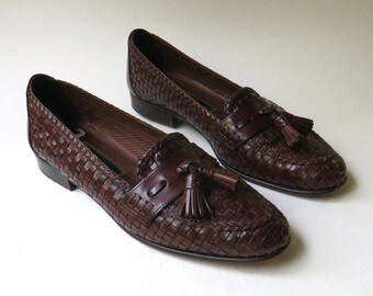 Cole Haan Men/'s Dress Tassle Loafers Made in Italy Size 9US