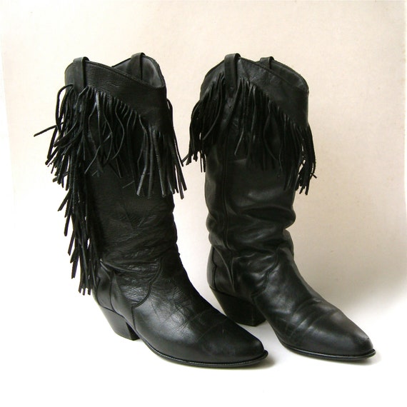 dingo fringe boots