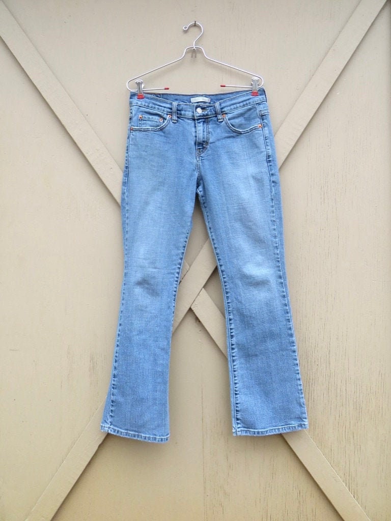 90s Vintage Levi's 515 Faded Stone Wash Stretch Mid Rise - Etsy
