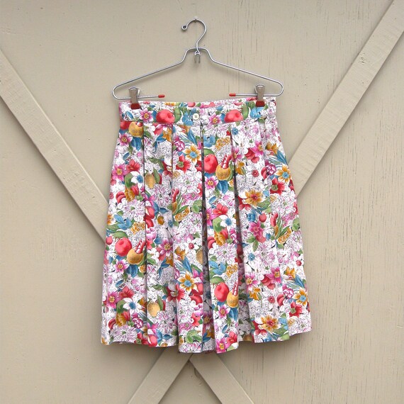 80s/90s vintage Hunt Club Romantic Floral Print Hi