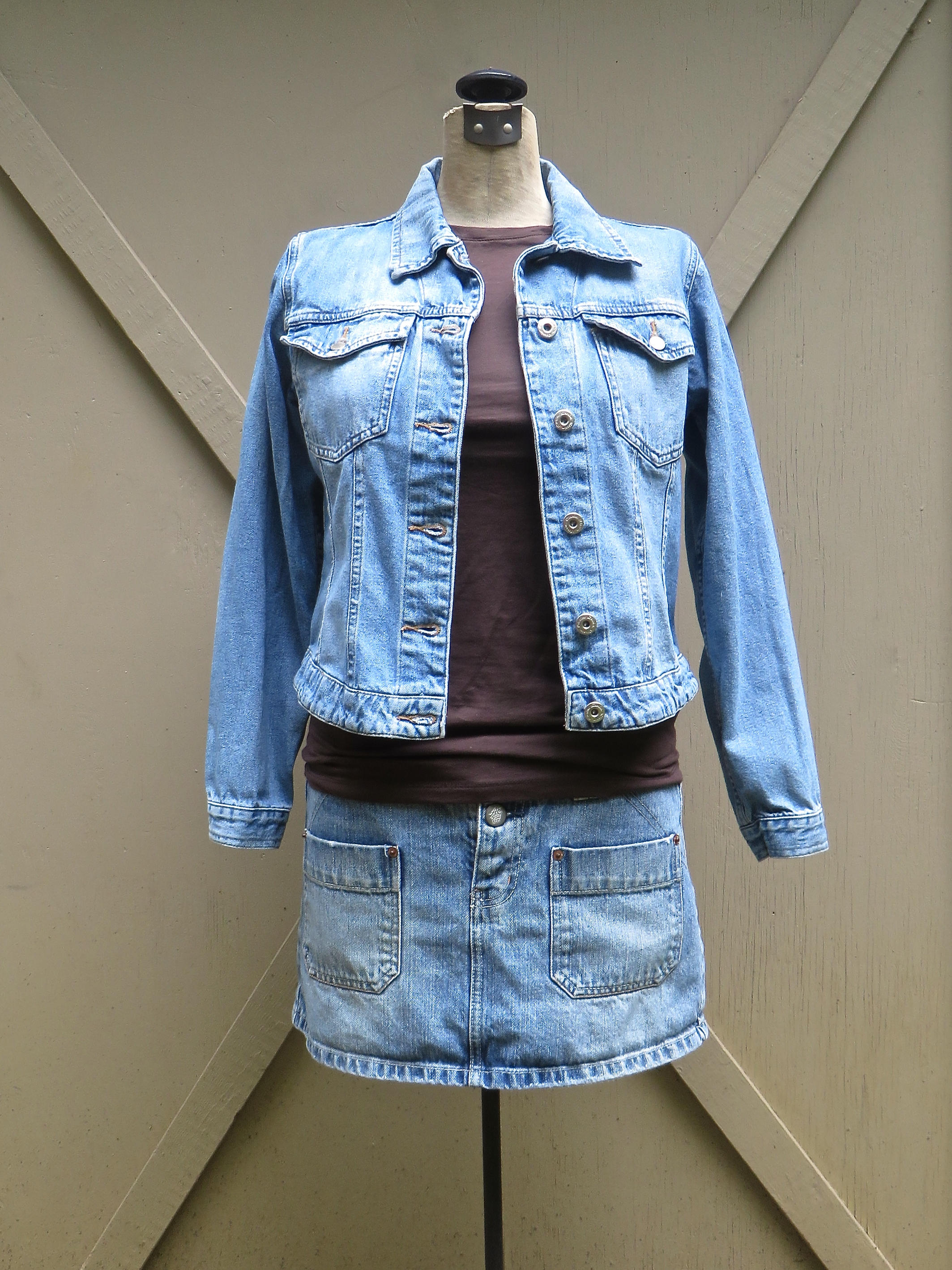 ann taylor denim jacket