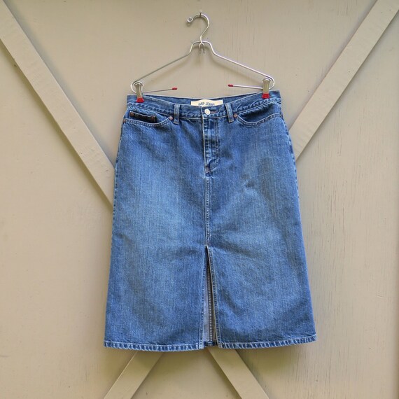 faded dark jeans