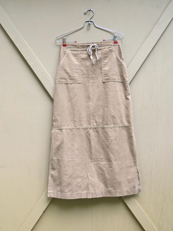 90s vintage Caramel Brown Lightweight Corduroy Max