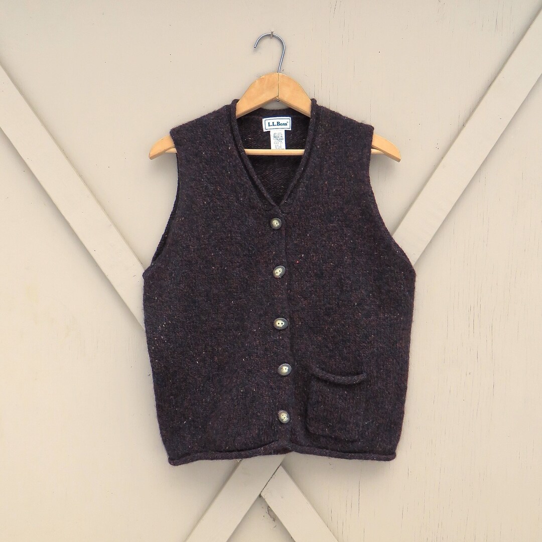 L.L.Bean Wool Knit Vest