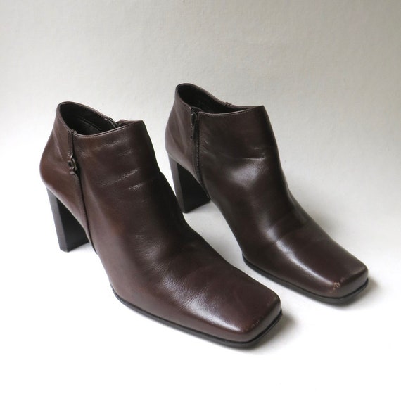 90s Vintage Bandolino Dark Brown 