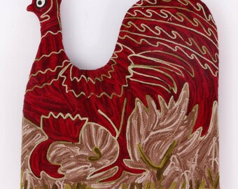 Funda para tetera hecha a mano con forma de pollo / Funda para tetera / Fundas para tetera