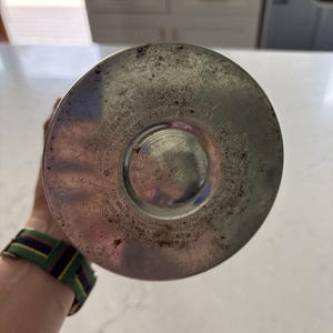 Vintage Stanley Super Vac Edelstahl gefüttert Thermoskanne USA N945 rotes Etikett Bild 5