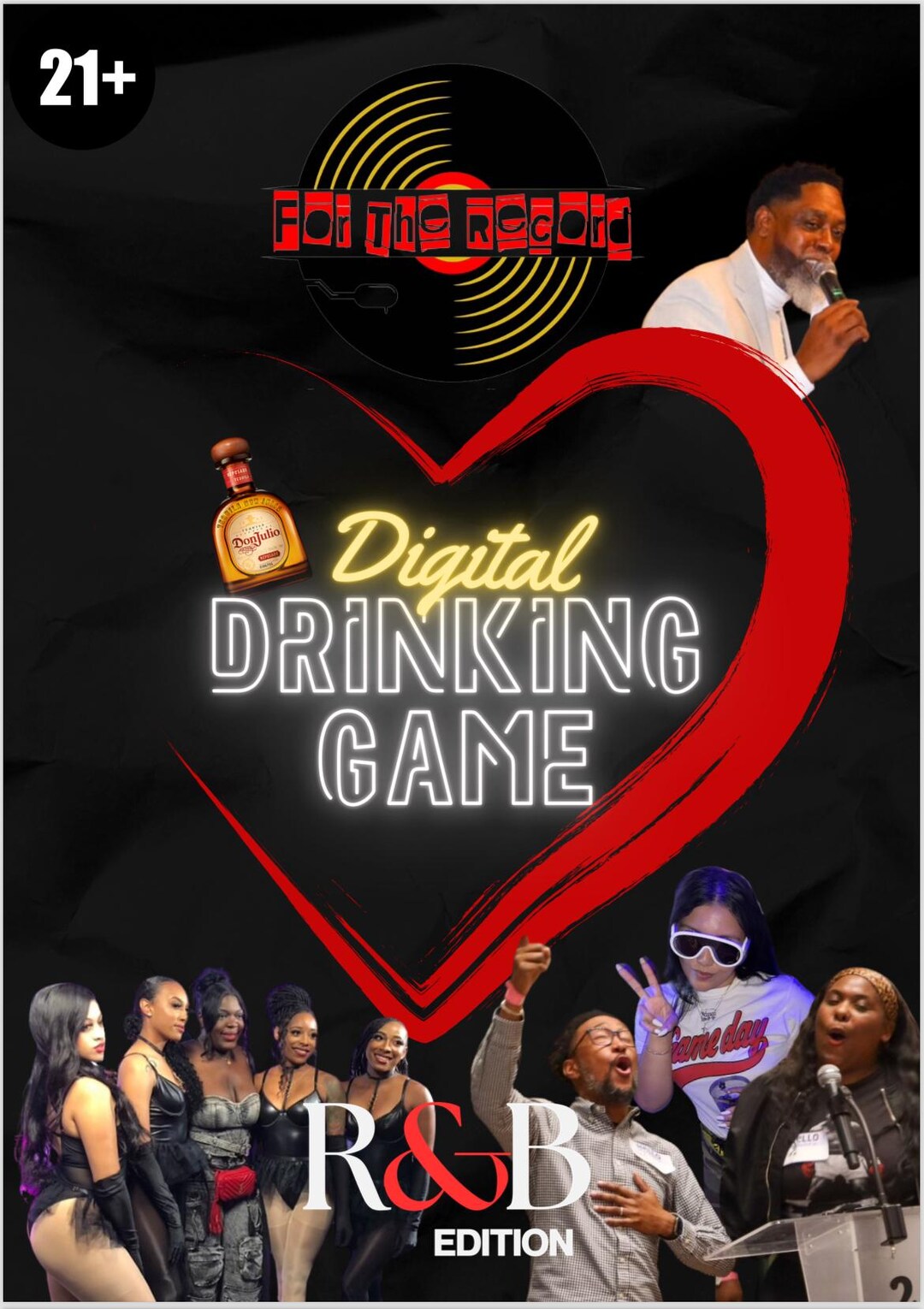 R&b Digital R&B Digital Drinking Game - Etsy