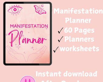 Manifestation Journal, Vision Board, Affirmations, Digital Journal, GoodNotes Journal, Manifesting Journal
