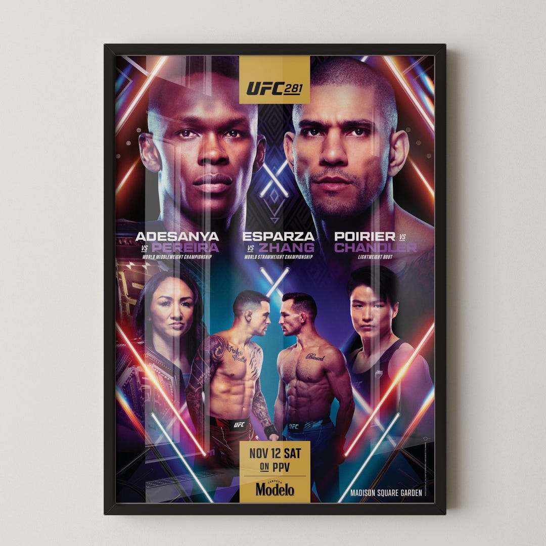 ufc-281-fight-poster-adesanya-vs-pereira-weili-vs-esparza-etsy