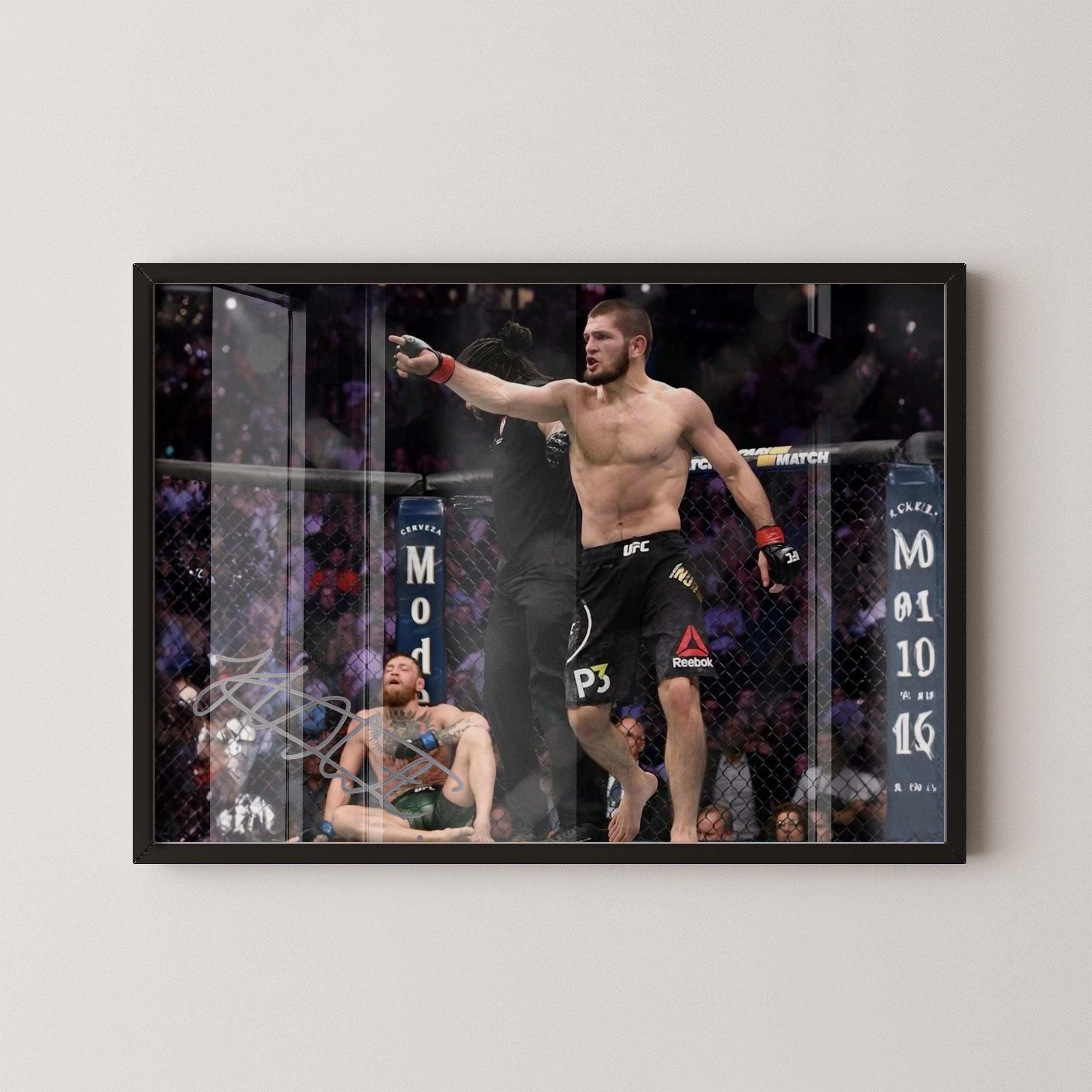マルゴメドフ　VS　コナーマクレガー　パネル付き　特大ポスター　横1.5ｍ Khabib vs mcgregor - Etsy 日本