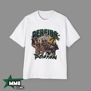 アレックス・ペレイラ Tシャツ：90年代のヴィンテージグラフィックMMA Tシャツ