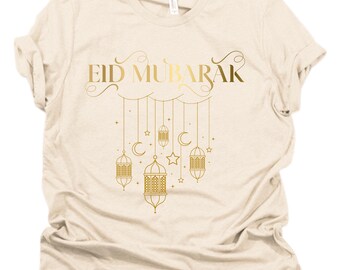 Eid Mubarak Shirt | Ramadan Top | Kareem Mubarak Tee – Perfect Gift for Ramadan Celebrations & Festivals