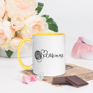 Taza colorida para mamá: regalo para el Día de la Madre para mamá y abuela, linda taza de café, regalo de amor para mamá, taza de té para cumpleaños y festividades.