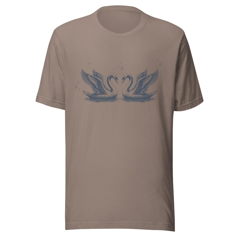 Beautiful Swan Shirt, Cute Swan Shirt, Lovely Swan Apparel, Classic Coquette Style Top, Perfect Gift for Swan Lovers