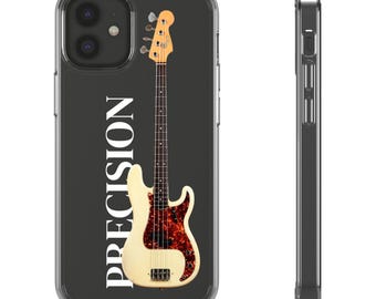 Custodia trasparente per basso Precision Bass / Regalo per bassisti e amanti della musica / Regalo unico per bassisti e musicisti