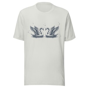 Beautiful Swan Shirt, Cute Swan Shirt, Lovely Swan Apparel, Classic Coquette Style Top, Perfect Gift for Swan Lovers