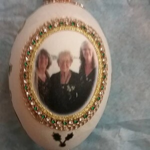 Custom Ornaments Duck Eggshell