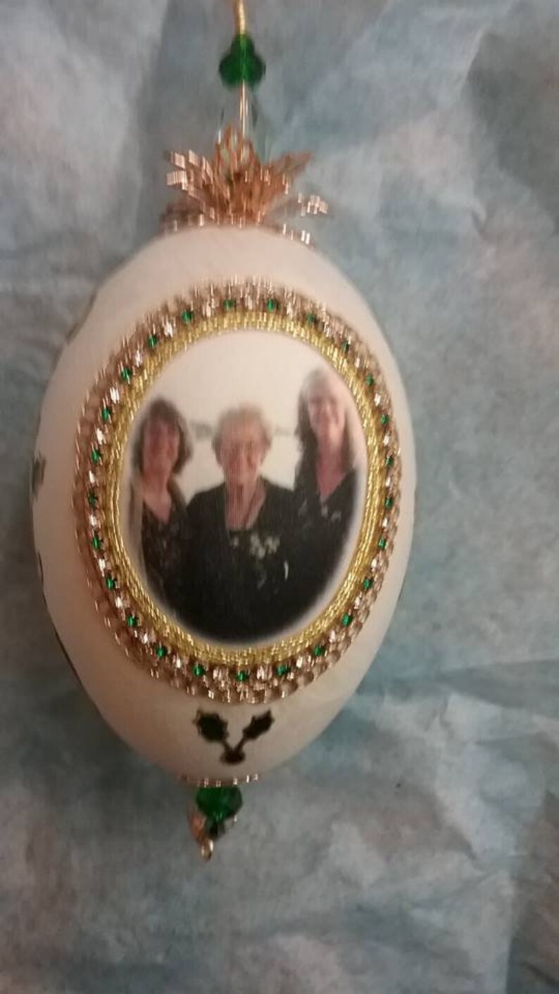 Custom Ornaments Duck Eggshell