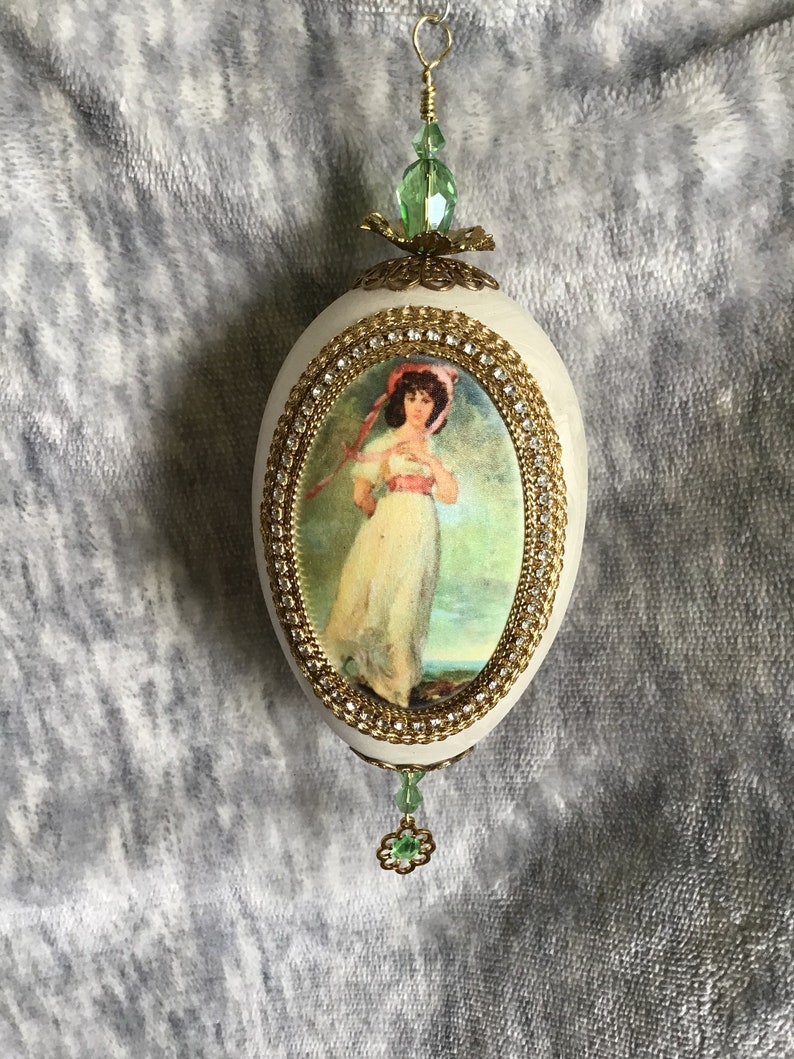 Victorian Lady Holiday Ornaments Victorian girl