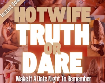 Unlock new fantasies! Reach new limits! Dirty Hotwife Date Night Game! For both new and seasoned hotwife couples - INSTANT DOWNLOAD