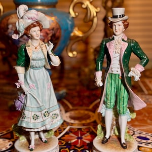 Antique porcelain figurines - Etsy 日本