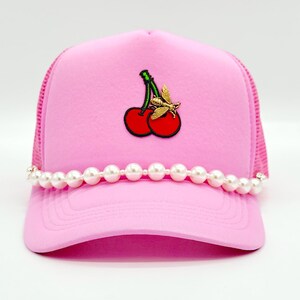 Wholesale Pearl Hat Chains for Trucker Hats, Trucker Hat Bar, Easy Application!