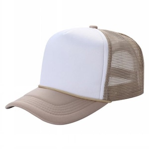Bulk Order High Quality Foam Trucker Hats, wholesale blank hats, hat bar hats, high crown foam trucker