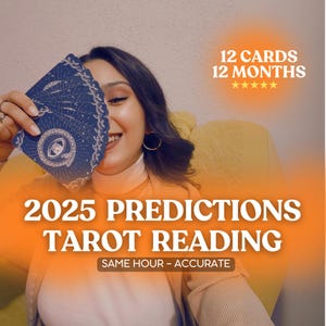 2025 Tarot Legung | Gleiche Stunde, Neujahr Psychic Predictions | Liebe, Beruf & Leben Einblicke für 2025 | Monatliche Tarot Anleitung für die Zukunft