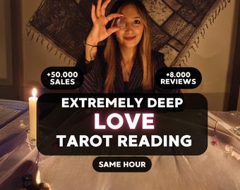 Love Tarot Reading Same Hour, Personalized Tarot Card Reading, Accurate Psychic Reading,Tarot Card Psychic Guidance Love