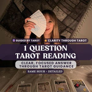 Leitura de 1 pergunta, leitura de tarô na mesma hora, leitura psíquica, leitura de tarô do amor, leitura médium, insights precisos, conselhos psíquicos