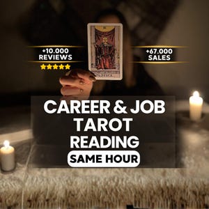 CAREER & JOB Reading, Same Hour Honest Tarot Reading, Tarot Career Reading/ Career Tarot Card Reading, Medium Career Reading, Money Reading