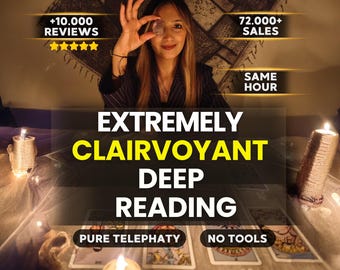 Clairvoyant Psychic Reading Focused Spiritual Sight Honest Visual Insight Same Day Medium Delivery No Cards Real Intuitive Gift