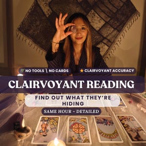 Lectura clarividente sin cartas, lectura médium a la misma hora, visión espiritual y telepática, lectura psíquica rápida y precisa.