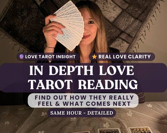 Lectura de tarot del amor a profundidad en la misma hora / Perspectivas psíquicas sobre el amor, claridad sobre llamas gemelas y almas gemelas / Guía de tarot sobre relaciones, lectura de almas gemelas