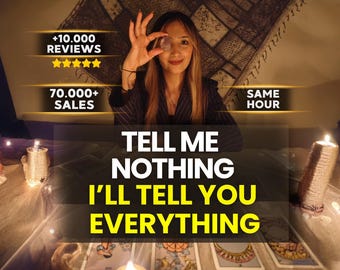 Blind Same Hour Psychic Reading, keine Fragen gestellt, genaue Geistführer Nachricht, tiefe intuitive Einsicht