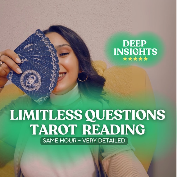 Limitless Questions Tarot Reading: Same Hour Psychic Guidance, Psychic Love Readings, Relationship Clarity, Medium Spiritual Reading