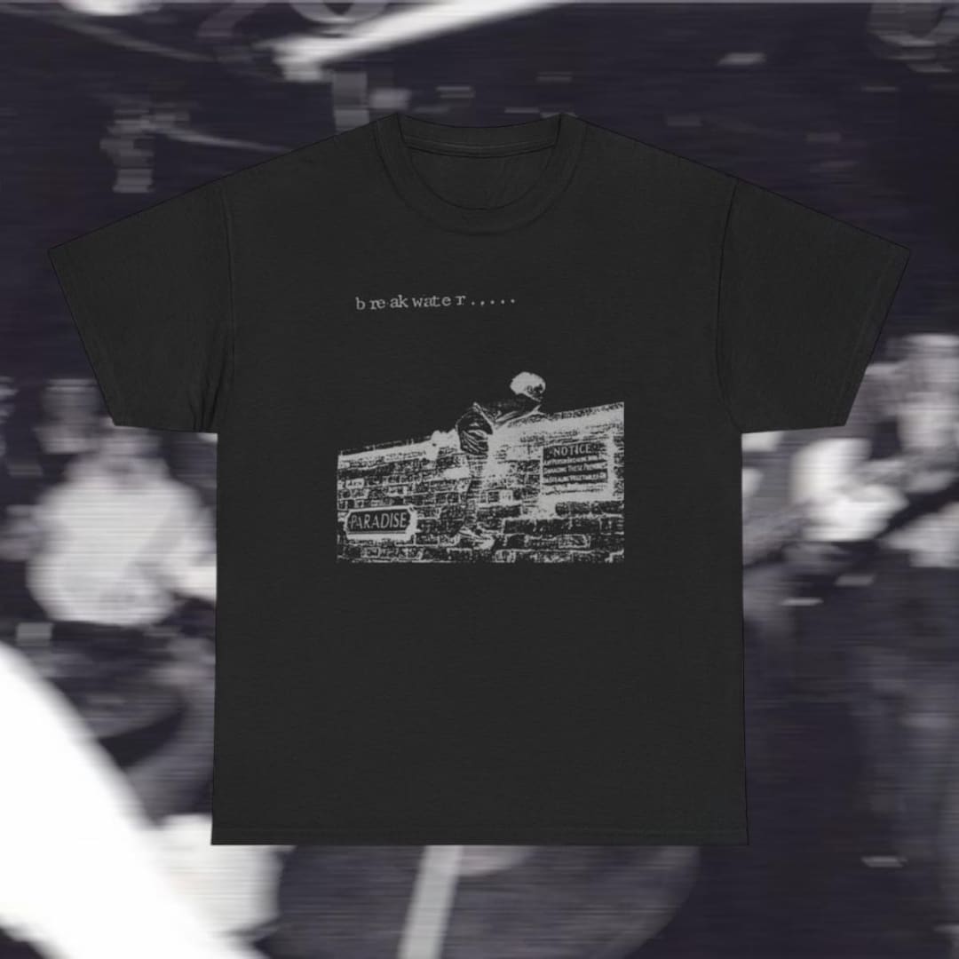 Vintage Screamo Skramz Emo Breakwater Unisex Heavy Cotton