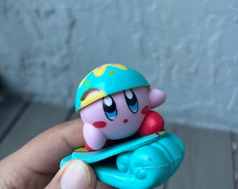 Kirby Minifigur Set med 6 – Söta Kapselleksaker / Gashapon – Nintendo Spelkaraktär Samlarobjekt – Waddle Dee / Star Allies