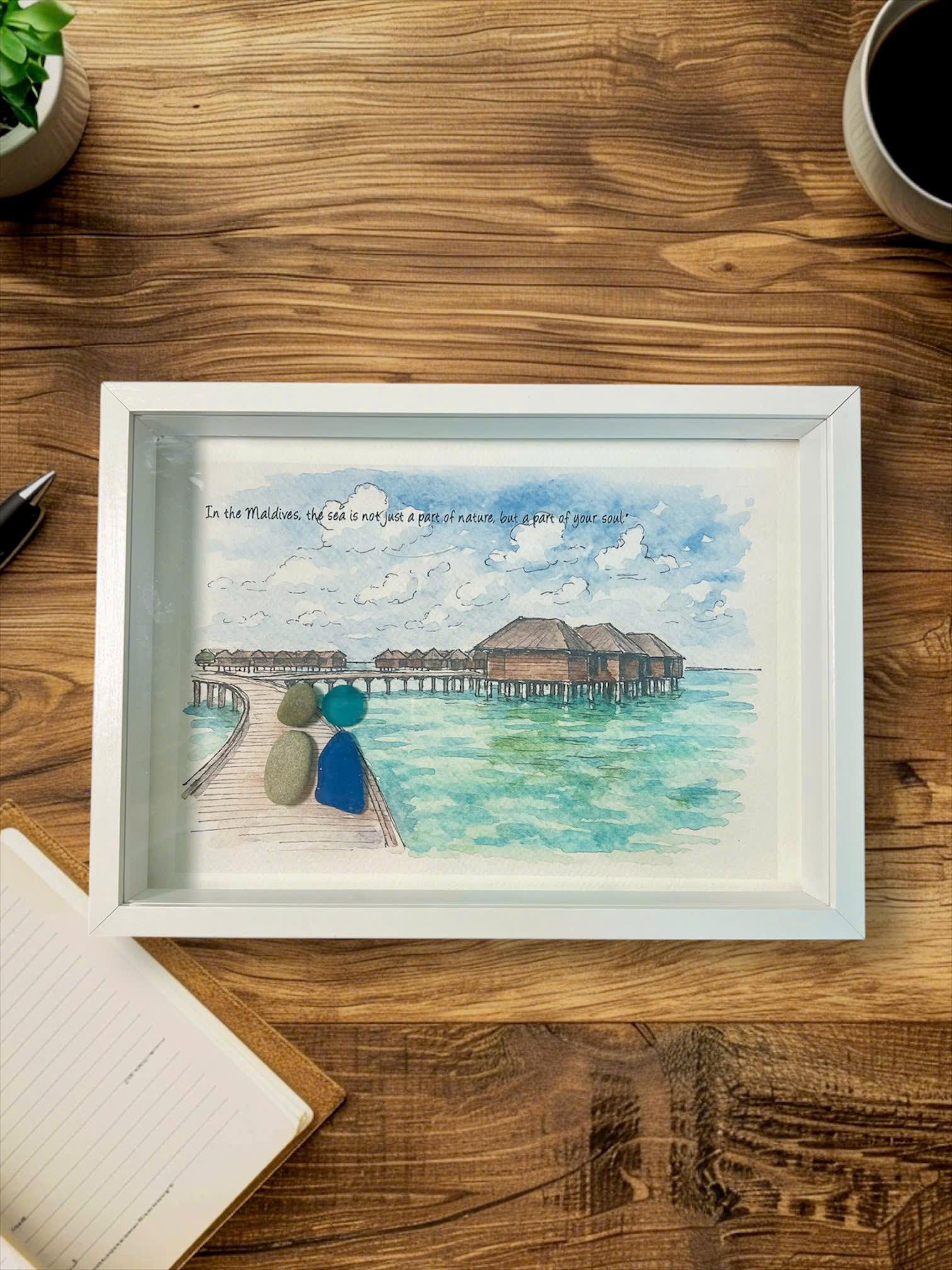 Pebble Beach Water Color - Etsy