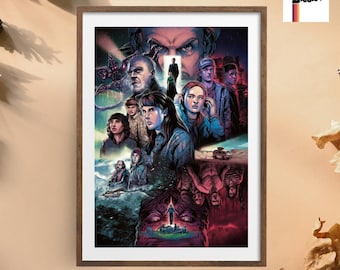 Dungeons & Dragons - Affiche Maxi Aventure | Donjons et Dragons | Elbenwald