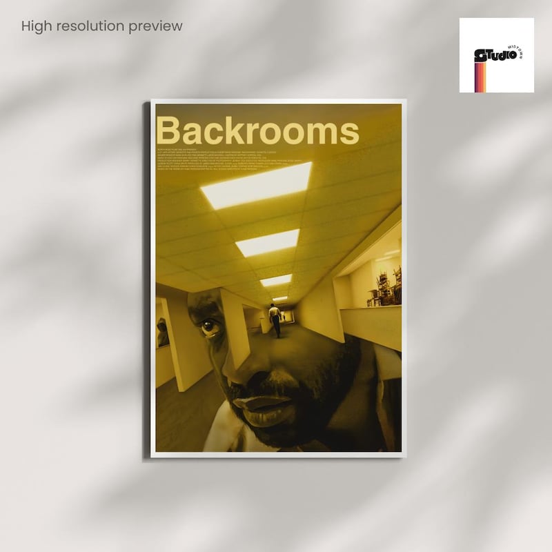 Backrooms Movie Posters Etsy 