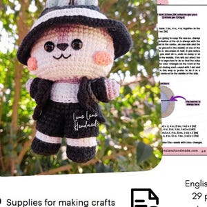 BTS Jhope Mang BT21 Schlüsselanhänger Amigurumi