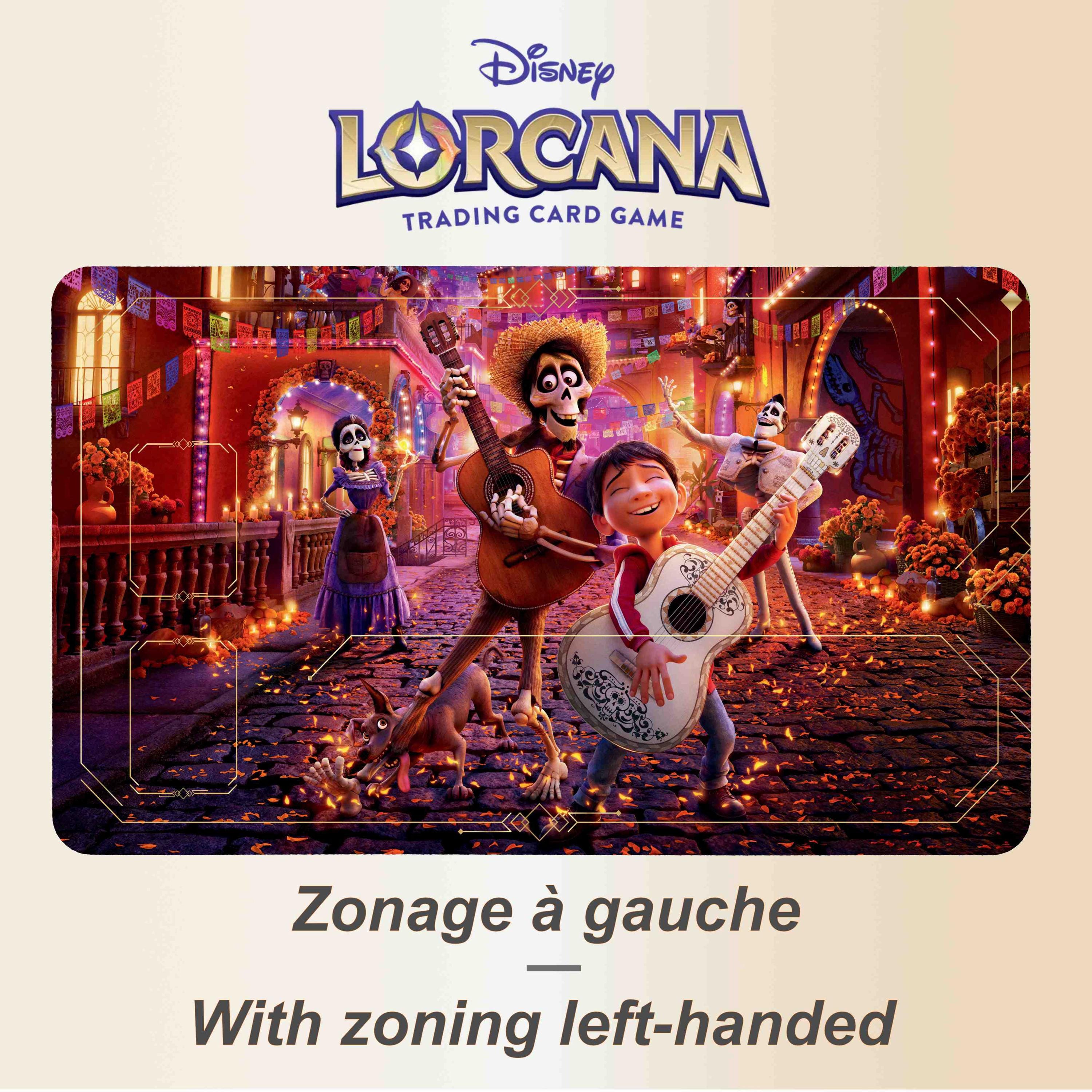 Lorcana TCG Coco Playmat, Lorcana 60*35mm Coco Playmat, Disney