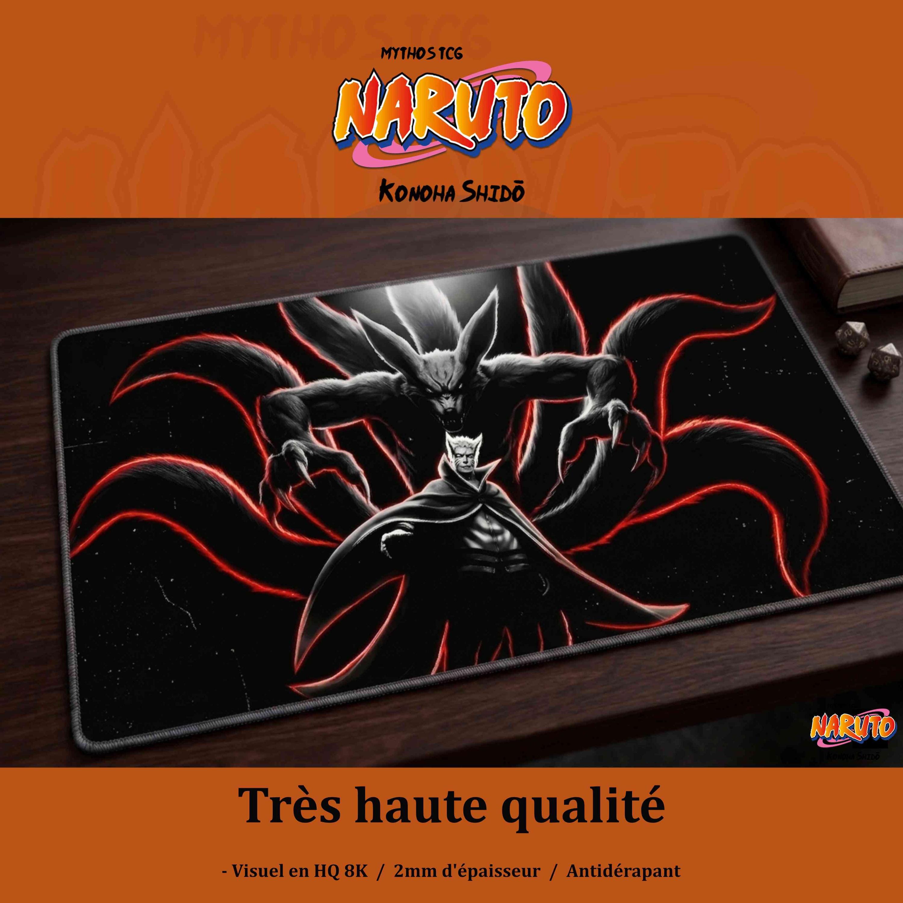 Naruto Mythos TCG Playmat 60*35cm, Naruto Mythos Playmat 24