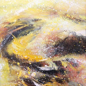 Abstract Expressionist Oil Painting, Original Hand-Painted Canvas Art, Contemporary Wall Art, Home Decor