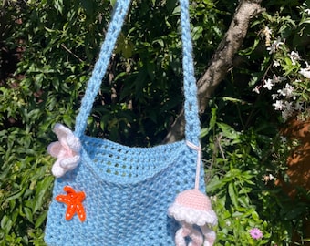 Crochet Ocean Net bag