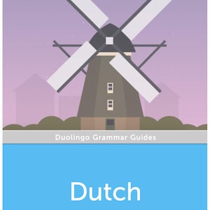 Learn Dutch Grammar PDF| Duolingo Dutch Grammar Book | Study Dutch at Home | Beginner Dutch Grammar Workbook | Dutch Language PDF